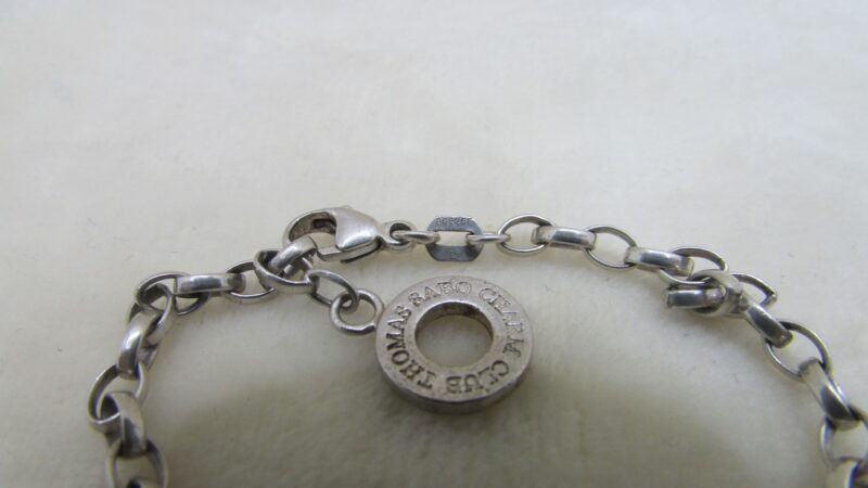 Bratar argint firma cu charm - imagine 2
