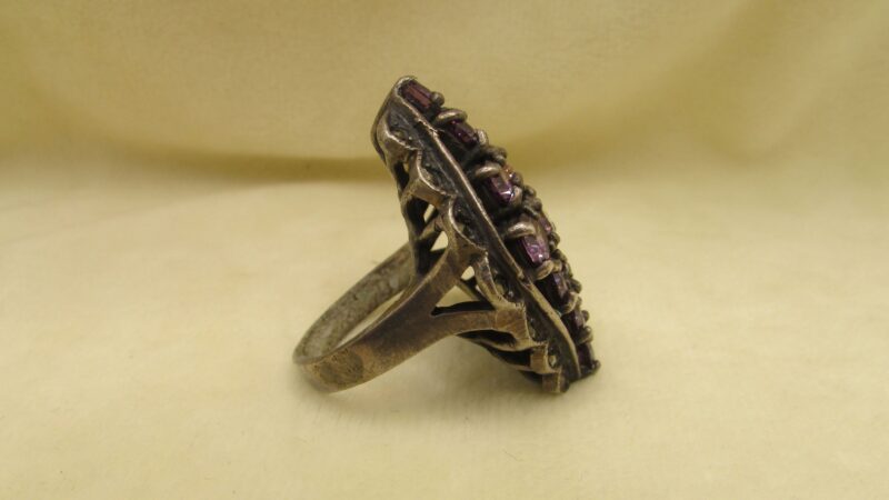Inel argint cu zirconii si marcasite - imagine 3