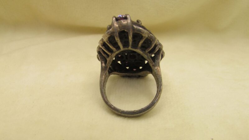 Inel argint cu zirconii si marcasite - imagine 4