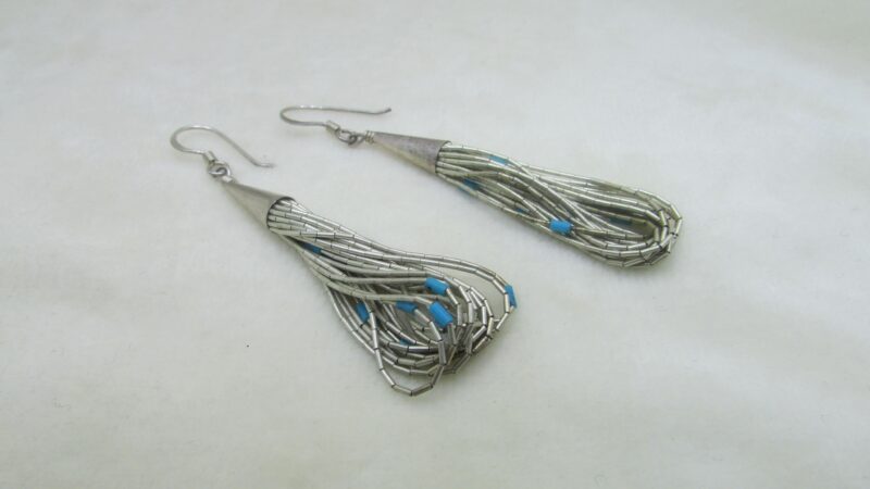 Set argint Navajo, model liquid silver - imagine 3