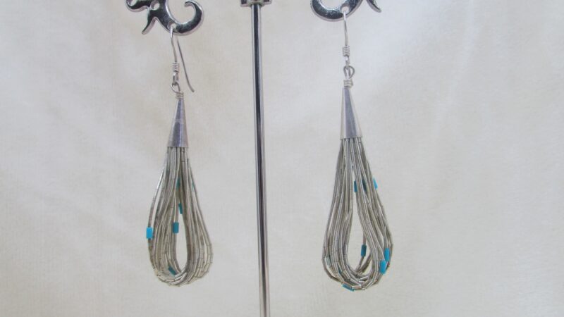 Set argint Navajo, model liquid silver - imagine 4